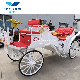  Outdoor Horse Cart, Sightseeing Electric Victoria Horse Carriage for Sale