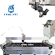 Hualong Machinery Multi-Function 5 Axis CNC Abrasive Water Jet Cutting Machine, Glass Marble Waterjet Cutter with Laser for Stone Metal Aluminum manufacturer