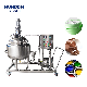 Stainless Steel Mixing Tank with Agitator Homogenizing Blending Tank for Cosmetic