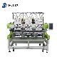 Three Heads Computerized Digital Ricoma Hat T-Shirt Logo Embroidery Machine manufacturer