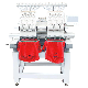  Latest Multi-Functional 2 Heads Embroidery Machine Price Manufacture