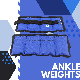 Ankle Weights Leg Strap Resistance Strength Wrist Sand Bag Weights Training Equipment for Gym Fitness Yoga Running (1kg, 2kg, 3kg, 4kg and 5 kg) Wbb14463 manufacturer