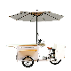  Business 3 Wheeled Ice Cream Cargo Bike Electric Pedal Bicycle Street Mobile Vending Truck Coffee Kiosk Catering Food Cart