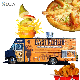  Custom USA Air Stream Towable Shiny Mobile Food Truck Van Tow Trailer Kiosk Fast Vehicle Kitchen Caravan Mini Mobile Coffee Cart