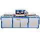 Double Diamond Wheels Straight Line Glass Grinding Machine with Foldable Extendable Platform manufacturer