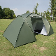 5-8 Person Big Camping Tent Waterproof Double Layer Two Bedrooms Travel for Family Party Travel Fishing Wbb16937
