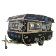 Ice Cream Mobile Food Trailer for Snacks Business Commercial Food Truck Air Conditioner Food Vending Cart manufacturer