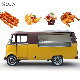 Mobile Fast Food Truck for Sale Ice Cream Classic Hot Dog Vending Cars Customized Retro Food Cart Trailer manufacturer