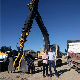  Excavator Clamshell Telescopic Long Reach Boom Arm Pile Foundation Machinery