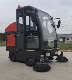 Full Automatic Parking Lot Sweeper Machine Industry Warehouse Rider on Floor Sweeping Machine