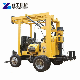  300-500m Depth Hydraulic Trailer Mounted Bore Hole Water Well Drilling Rig