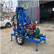 100m Small Well Drilling Rig 150m Portable Drilling Rotary 22HP Diesel Engine Hydraulic Water Well Drilling Rig