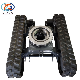  OEM 1ton 1.5ton Rubber Crawler Track Undercarriage for Excavator, Drilling Rig, Agriculture Garden Machine Small Equipment