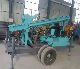  300m Portable Wheel Trailer Mounted Rotary Borehole Hydraulic Bore Water Well Drilling Machine