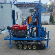 Small Civil Diesel Hydraulic Water Well Drilling Rig with Crawler Walking Function