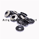  Stainless Steel M4 Flat Washer with Black EPDM