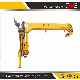 8 Ton Hydraulic Straight Arm Truck Crane Telescopic Boom Truck Mounted Crane Manipulator Lorry Mobile Crane