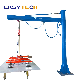 Capacity 1000kg Jib Crane Vacuum Lifting Device for Metal Sheet for Sale