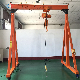 High Quality Motor Driven a Frame 1 2 3 5 10 Ton Mobile Mini/Small Electric Mobile Gantry Crane Indoor and Outdoor
