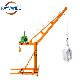 Outdoor Mini Lifting Portable Crane with Electric Winch manufacturer