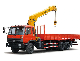  HBQZ Factory Price 12ton Construction Mobile Truck Mounted Crane  Telescopic boom Crane