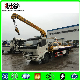 3 Ton 4X2 Wrecker Towing Flatbed Truck Crane