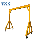 Txk 1 Ton Hand Push a-Frame Mobile Indoor Gantry Crane manufacturer