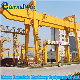 China Factory Remote Control Double Girder Gantry Crane 10 Ton 20 Ton 45 Ton with Trolley Winch manufacturer