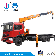  HBQZ Straight Arm Dongfeng 4*2 Chassis 3.2ton Mobile Truck Crane for Pick Up (SQ3.2S3)