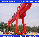  40t 50t 80t 100t Heavy Duty Construction Container Double Girder Gantry Crane with Winch Trolley, Cabin and Cable Reel, Spreader