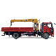 10t Stiff Boom Crane Mounted on Truck for Sale