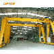 Customized Workshop Portable Smart Trackless Mobile Rubber Tyred Hoist Gantry Crane Price