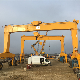  120t Cylinder Lifting Rubber Tyred Gantry Crane Steel Factory