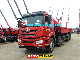  New FAW 8X4 Heavy Duty Truck Mounted Crane Palfinger 25 Ton Hydraulic Knuckle Boom Crane for Sale in Philippines