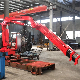 4 Ton Hydraulic Foldable Articulated Knuckle Boom Truck Mounted Lorry Crane manufacturer