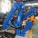 4 Ton Hydraulic Folding Knuckle Boom Marine Deck Crane