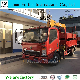 Sinotruk HOWO 4X2 Light Truck Mounted Mini Crane Grue Monté E Sur Vé Hicule