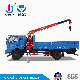  HBQZ 4 Ton  SQ4S3 straight arm crane Truck factory price  Dongfeng  crane truck