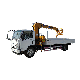  Japan Isuzu 700p Truck Mounted Boom Arm Crane Truck 5tons 4tons