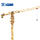  XCMG Factory Xgt6013b-6s1 6t Boom Length 60 Meters Small Stationary Flat Top Tower Crane for Sale