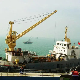 16 Ton Swl Mini Ship Deck Pedestal Barge Floating Crane