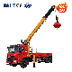 12ton Hydraulic Telescopic Boom Radio Control Truck Mounted Crane