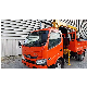  360 Degree 3ton Small Mobile Telescopic Boom Truck Mounted Crane