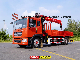 China Brand Truck with 8 Ton Straight Boom Crane