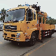  Dongfeng 4X2 Cargo Tow Crane Truck with 8 Tons 10 Tons Straight Fold Telescopic Extend Boom Truck