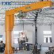 Mini Crane 500kg Floor Mounted Jib Crane with Electric Hoist manufacturer