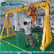  Small Electric Hoist Movable Single Girders Gantry Crane for Workshop