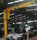 4t Pillar Swing Slewing Lever Jib Crane with Chain Hoist