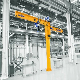  High Quality Remote Control Column or Pillar Lever Swing Slewing Cantilever Jib Crane