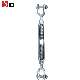 Galvanized Steel Wire Rope Turnbuckle with Double Jaw